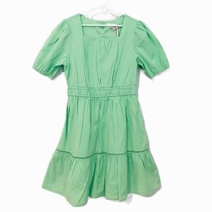 Vineyard Vines Bright Mint Green Kids Dress Size Large 14 NEW